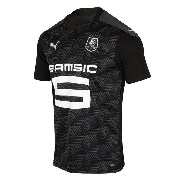 Tailandia Camiseta Stade Rennais 3ª Kit 2020 2021 Negro